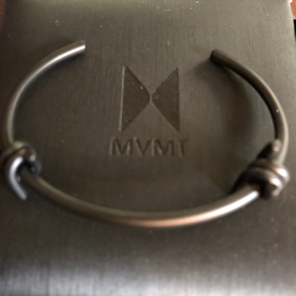 MVMT Double Barbed Cuff Matte Black